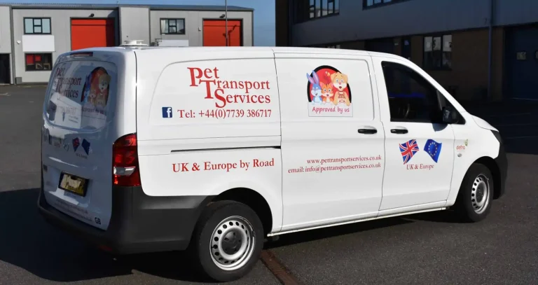 Pet transport within UK & Europe